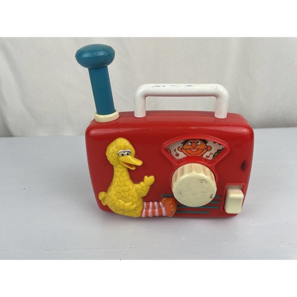 Illco Toys Vintage Illco Muppet Sesame Street Big Bird Toy Music